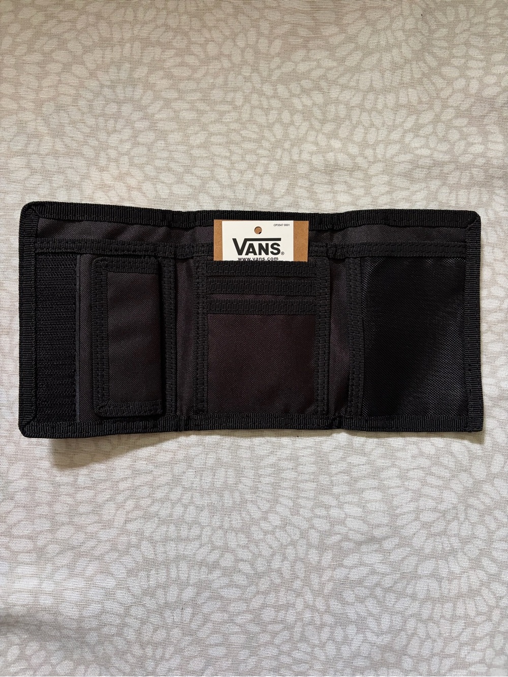 Vans trifold Velcro wallet